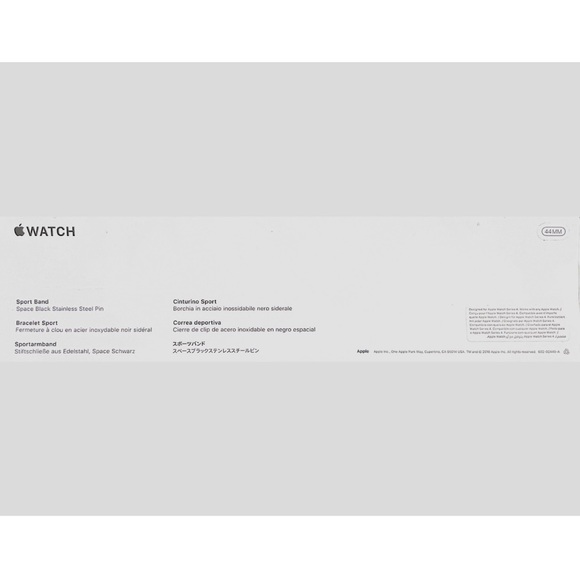 Authentic Black Apple Watch Band - Picture 4 of 4